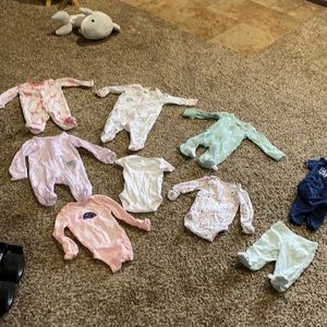 Newborn baby girl clothes